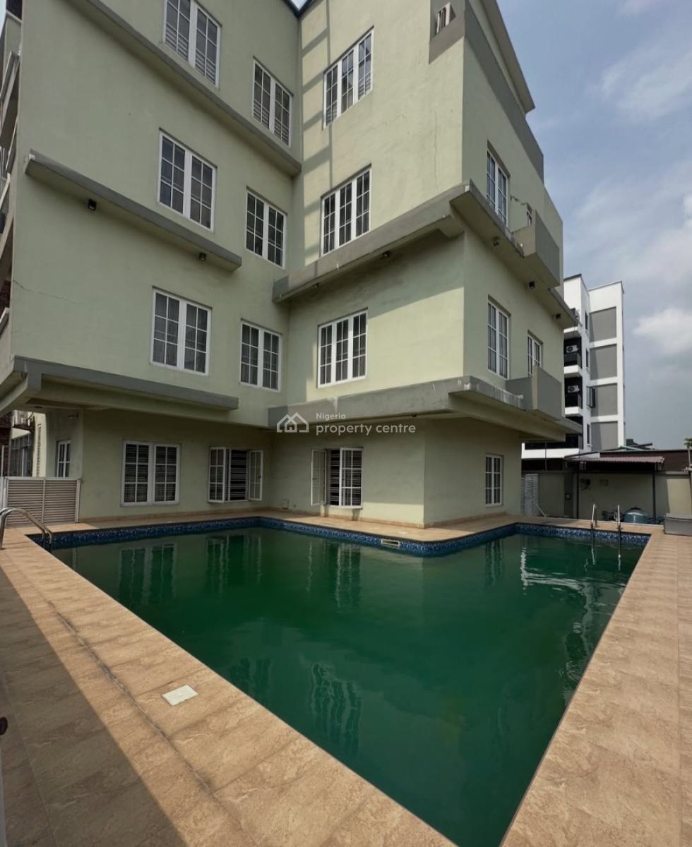 Furnished and Serviced 3 Bedroom En-suite Flat with Fitted Kitchen/pan, Lekki Phase 1, Lekki, Lagos, Flat / Apartment for Rent