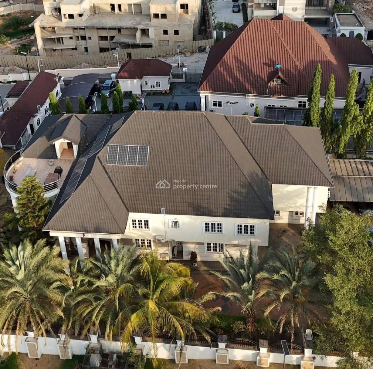 7-bedroom Luxury Mansion on 1,588sqm with Swimming Pool, Gym, Penthous, Asokoro District, Abuja, Detached Duplex for Sale