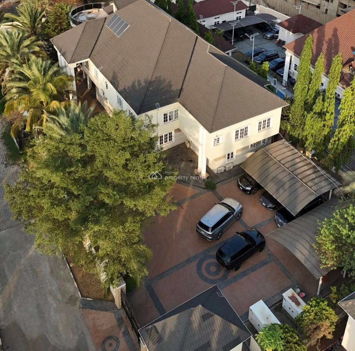 7-bedroom Luxury Mansion on 1,588sqm with Swimming Pool, Gym, Penthous, Asokoro District, Abuja, Detached Duplex for Sale