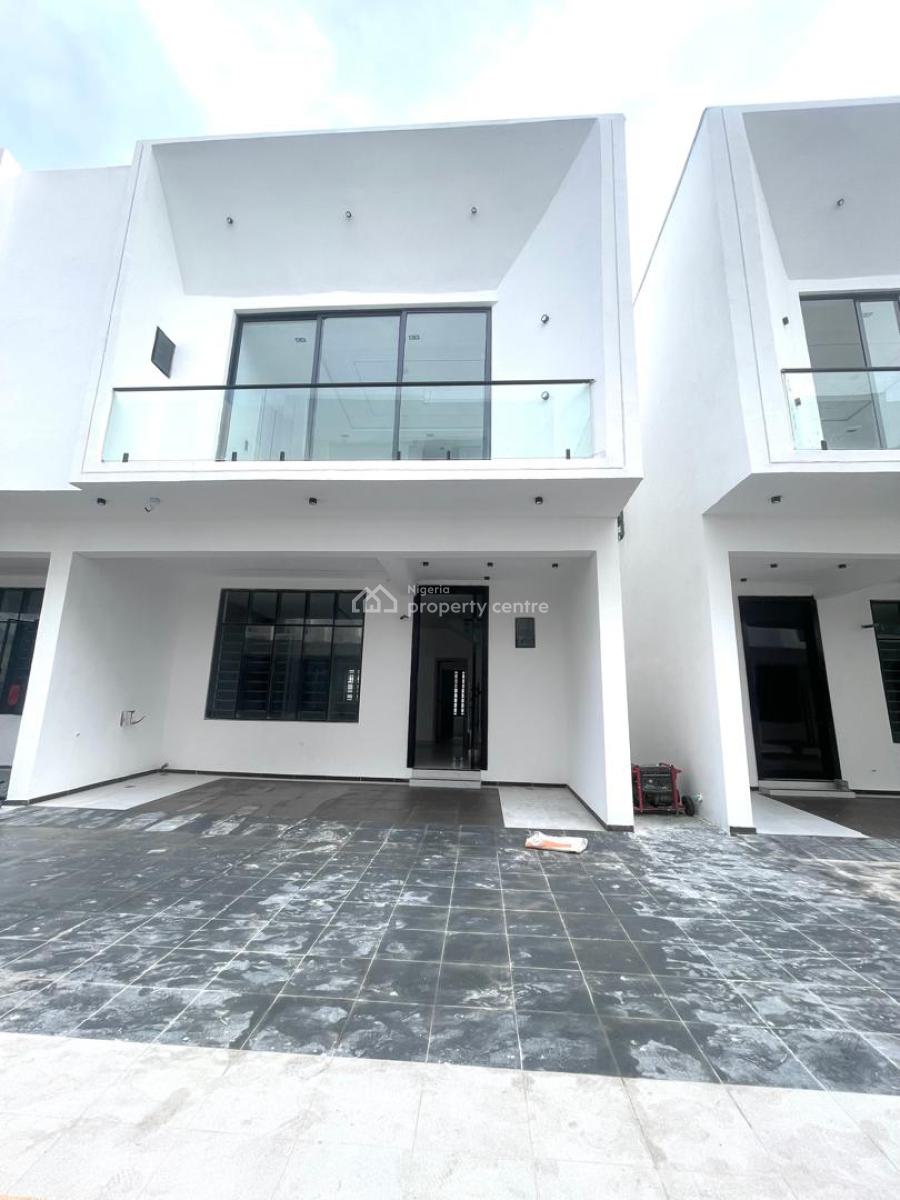 Spacious 4 Bedrooms Terrace Duplex with Swimming Pool and Gym, Ikota By Mobil Road , Lekki, Lagos, Ikota, Lekki, Lagos, Terraced Duplex for Sale