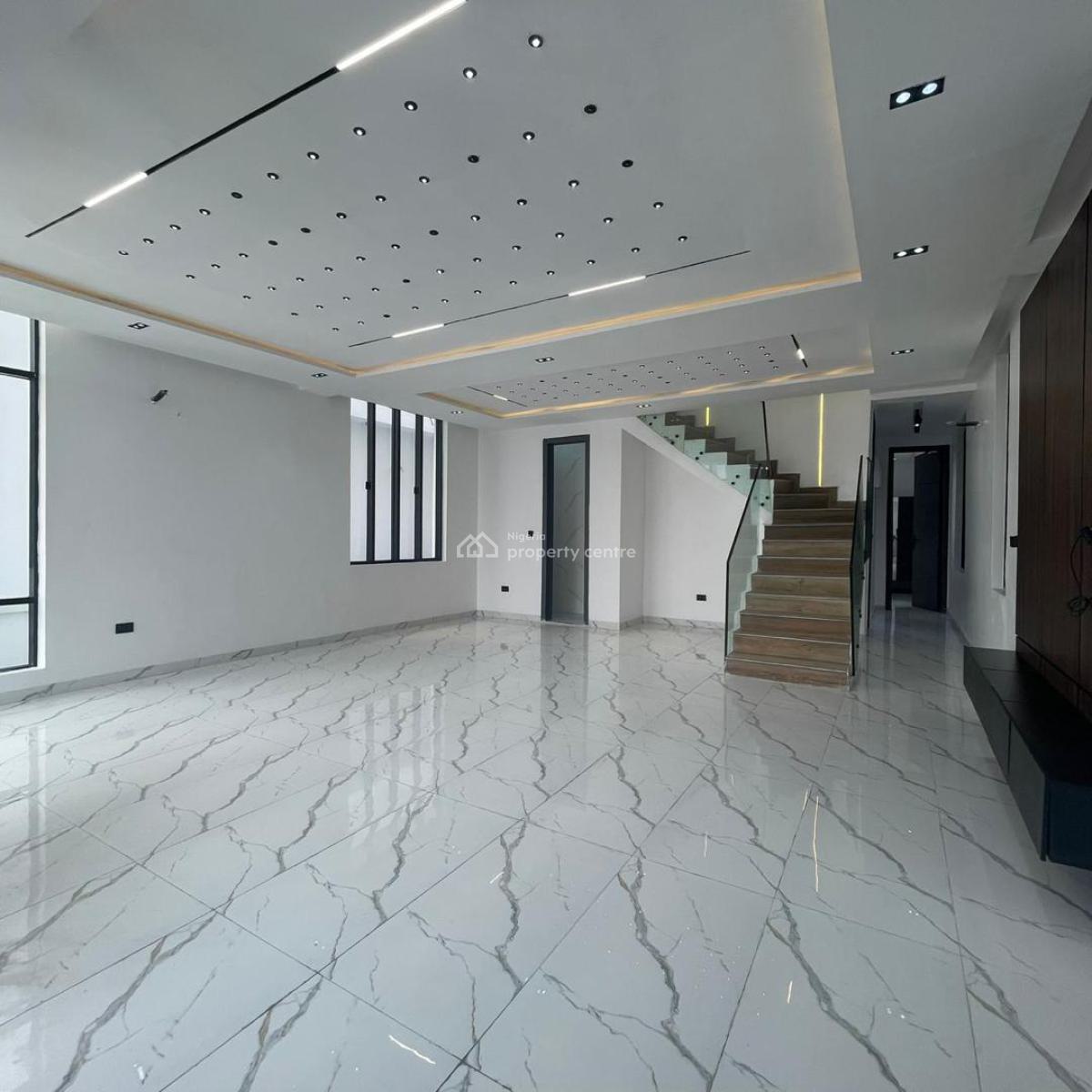 Exquisitely Finished 5 Bedroom Fully Detached Duplex with , Pool, Gym, Chevron Lekki, Lekki, Lagos, Detached Duplex for Sale