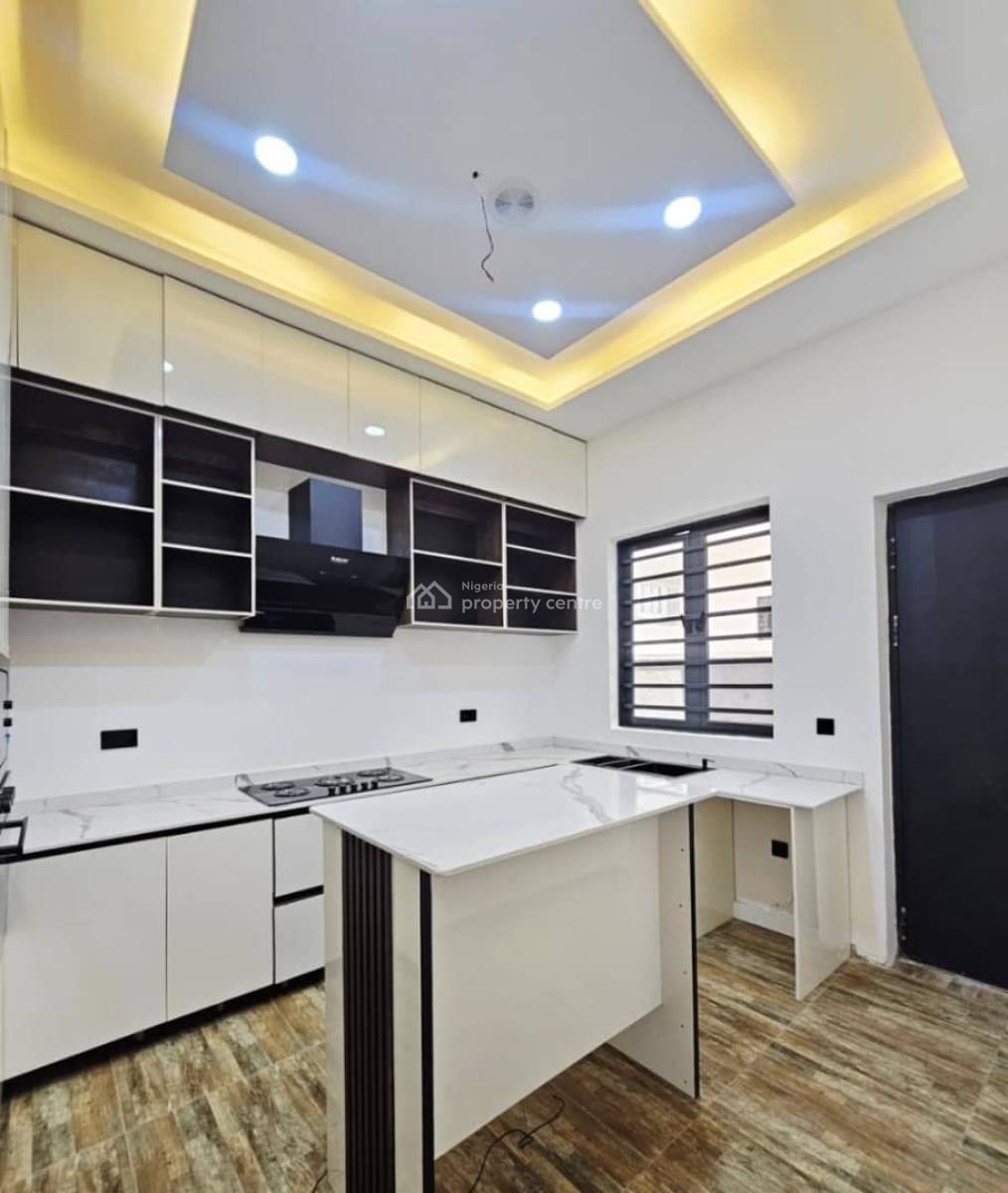 Brand New 4 Bedroom Fully Detached Duplex with Bq, New Road Opposite Chevron Lekki Lagos, Lekki, Lagos, Detached Duplex for Sale