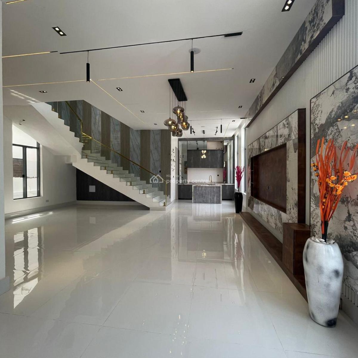 Luxury 5 Bedroom Fully Detached Duplex with , Swimming Pool and Bq, Chevron Toll Gate , Lekki, Lagos, Lekki, Lagos, Detached Duplex for Sale