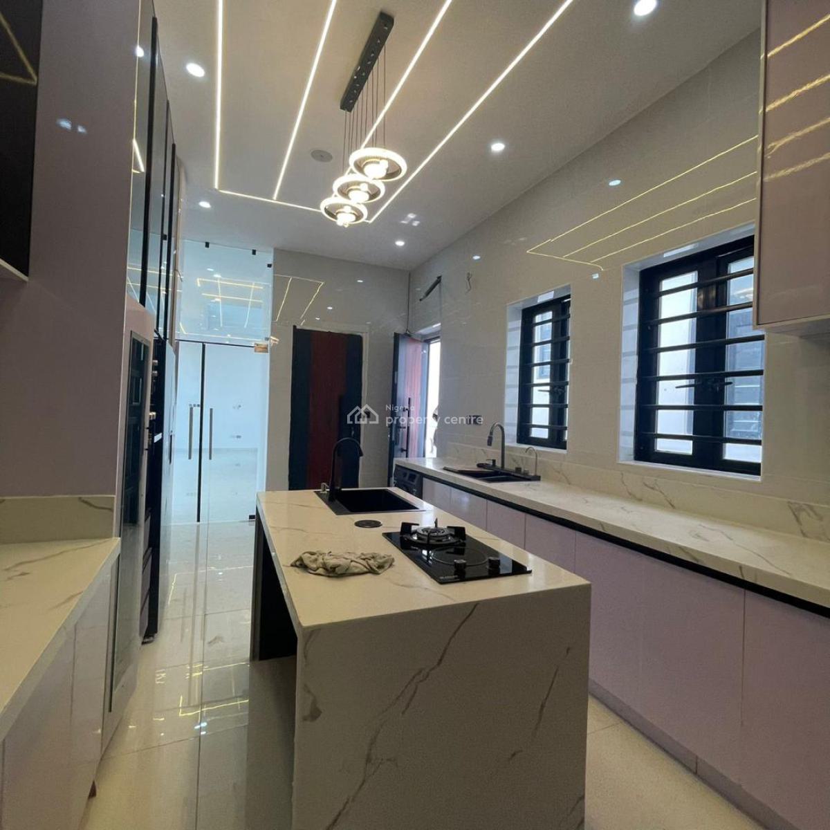 5 Bedroom Fully Detached Duplex with , Swimming Pool and Bq, Chevron Toll Gate , Lekki, Lagos, Lekki, Lagos, Detached Duplex for Sale