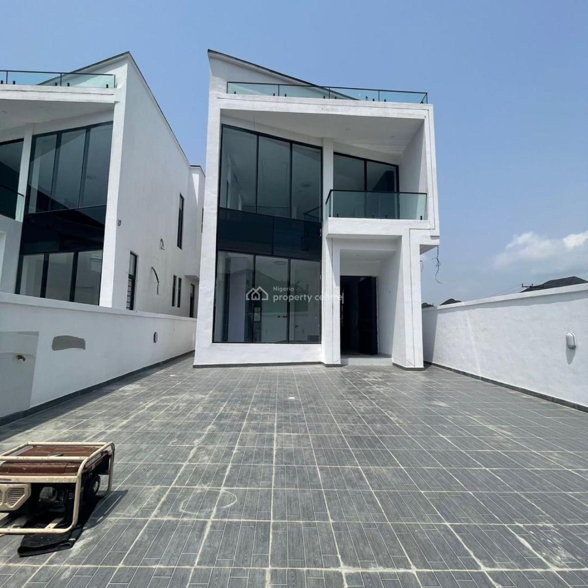 5 Bedroom Fully Detached Duplex with , Swimming Pool and Bq, Chevron Toll Gate , Lekki, Lagos, Lekki, Lagos, Detached Duplex for Sale
