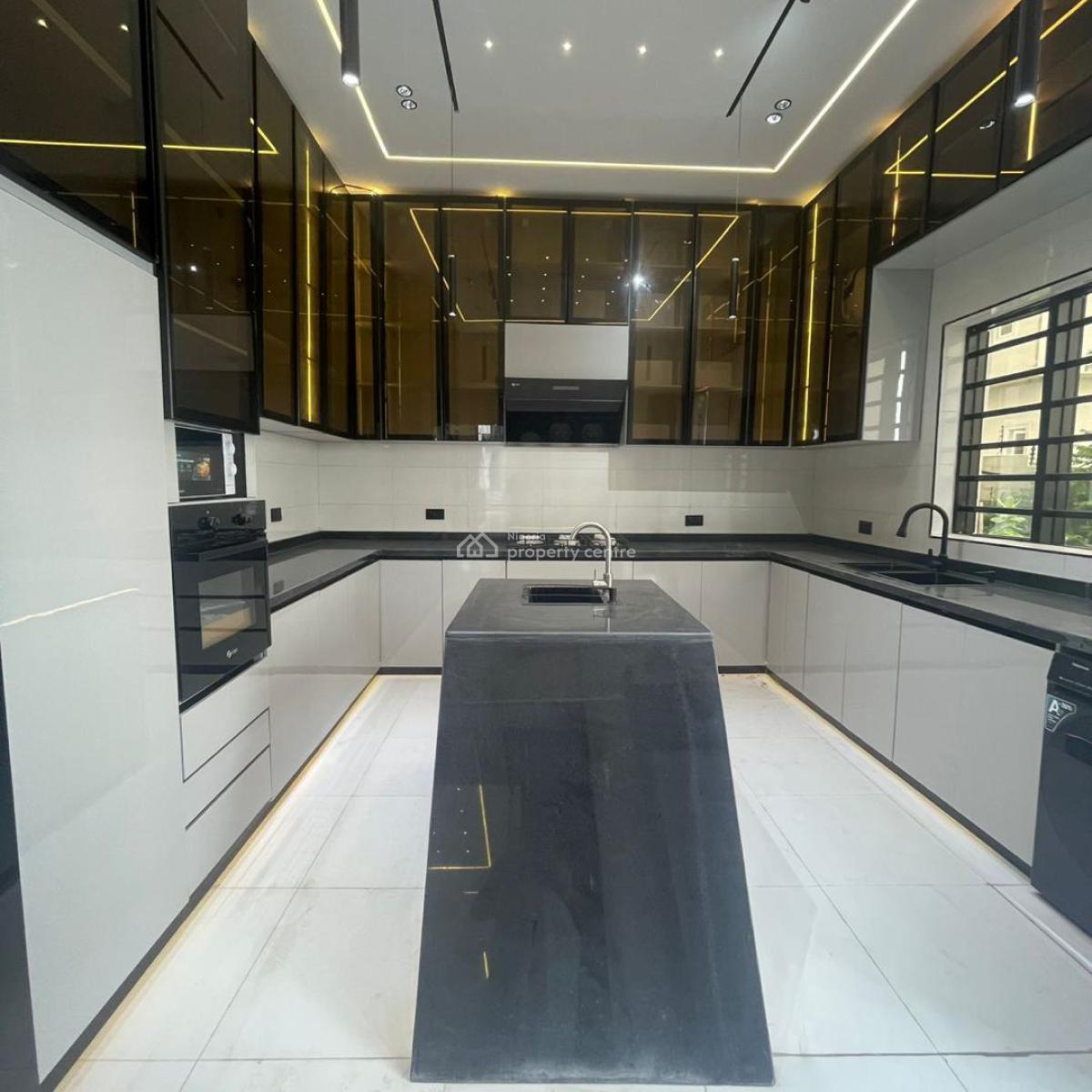 5 Bedroom Fully Detached Duplex with , Swimming Pool and Bq, Chevron, Lekki, Lagos, Lekki, Lagos, Detached Duplex for Sale