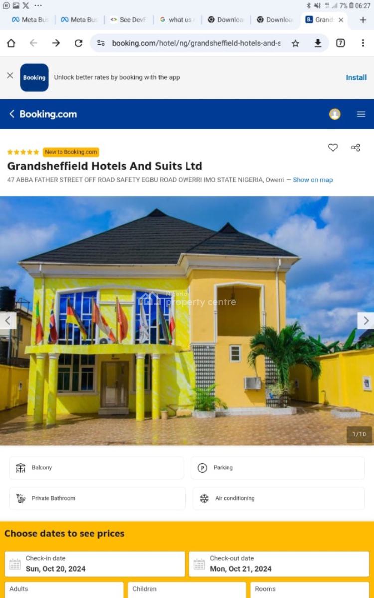 Distressed Hotel in Owerri, Owerri Municipal, Imo, Hostel for Sale