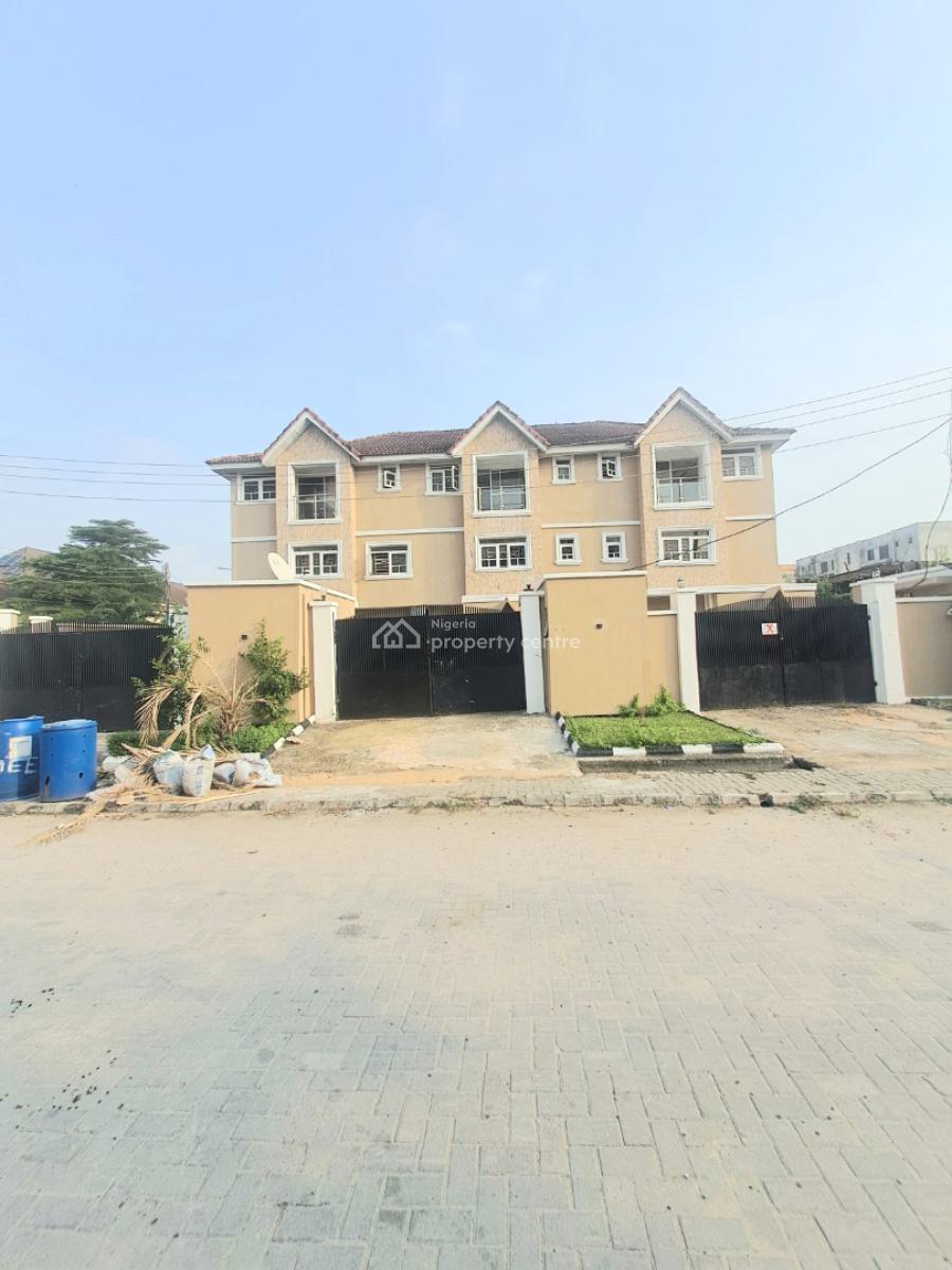Self Compound of 3 Units of 4 Bedroom Terrace in Serene Environment, Lekki Phase 1, Lekki, Lagos, Terraced Duplex for Rent