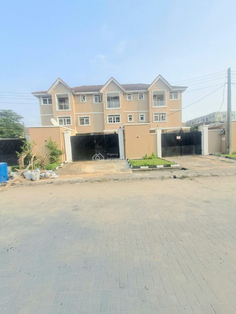 Self Compound of 3 Units of 4 Bedroom Terrace in Serene Environment, Lekki Phase 1, Lekki, Lagos, Terraced Duplex for Rent