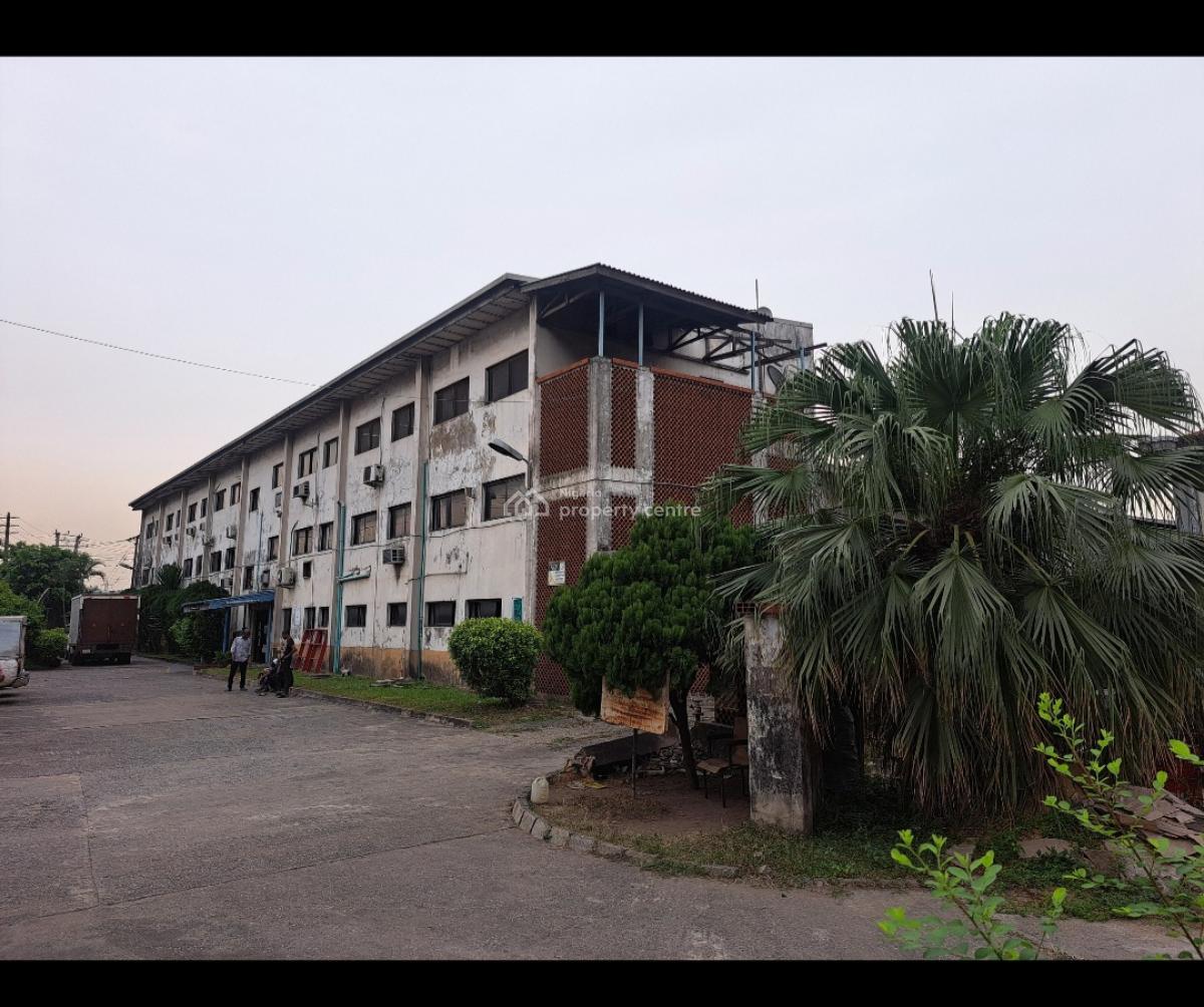 Factory and Warehouse, Ogba, Ikeja, Lagos, Warehouse for Sale