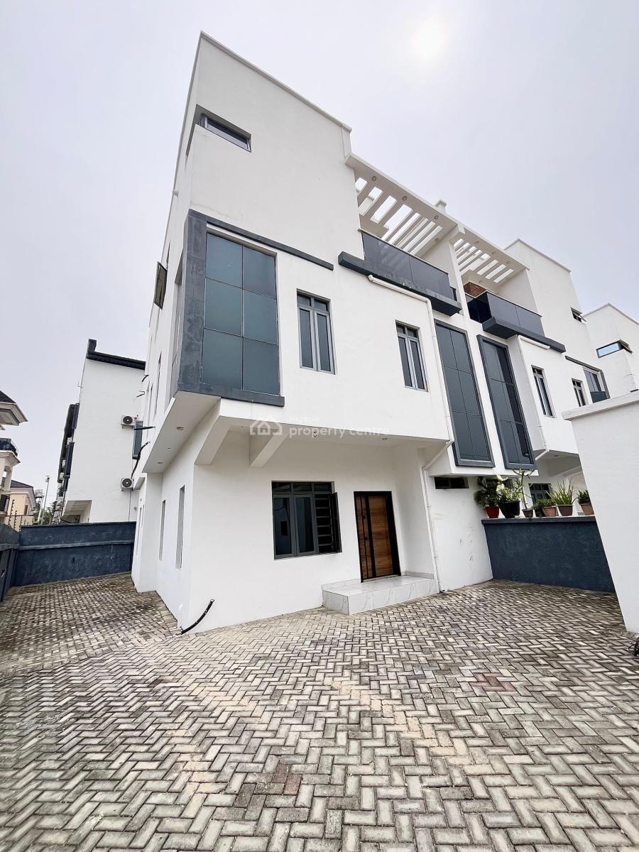Brand New 4 Bedroom Duplex, New Road,opposite Chevron, Lekki, Lagos, Semi-detached Duplex for Rent