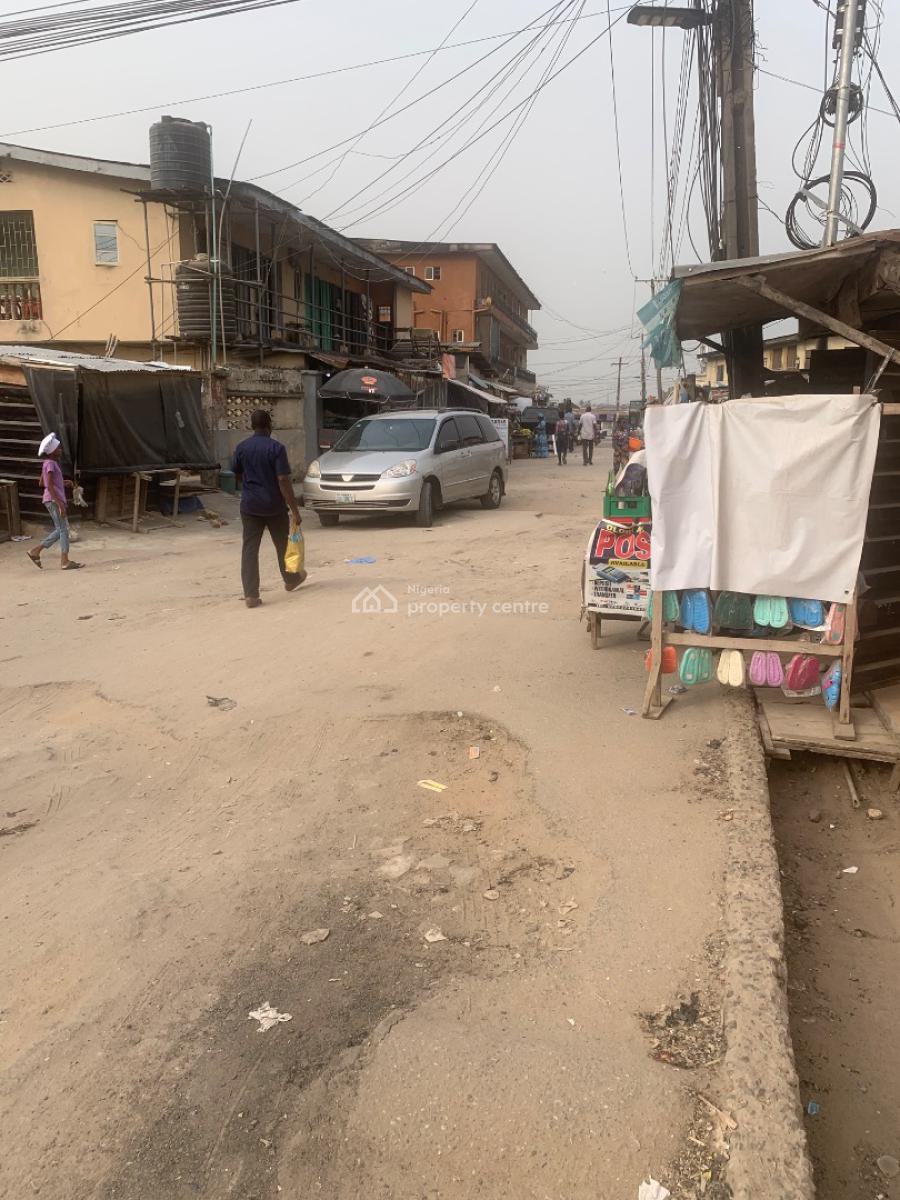 2nos of 4bedroom Flat Up and Down Plus a Pharmacy Shop, Biola Street, Alapere, Ketu, Lagos, Block of Flats for Sale