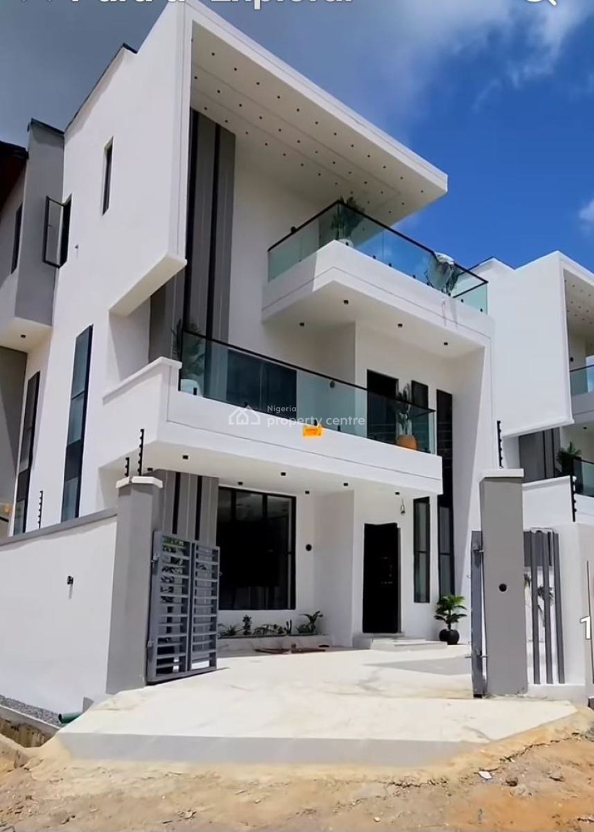 Luxury 3 Bedroom Terrace Duplex with Bq in Conducive Environment, Cofo Title,avocado Pearl Terrace,15 Mins Drive to Muritala Muhammed Ai, Isheri North, Lagos, Terraced Duplex for Sale