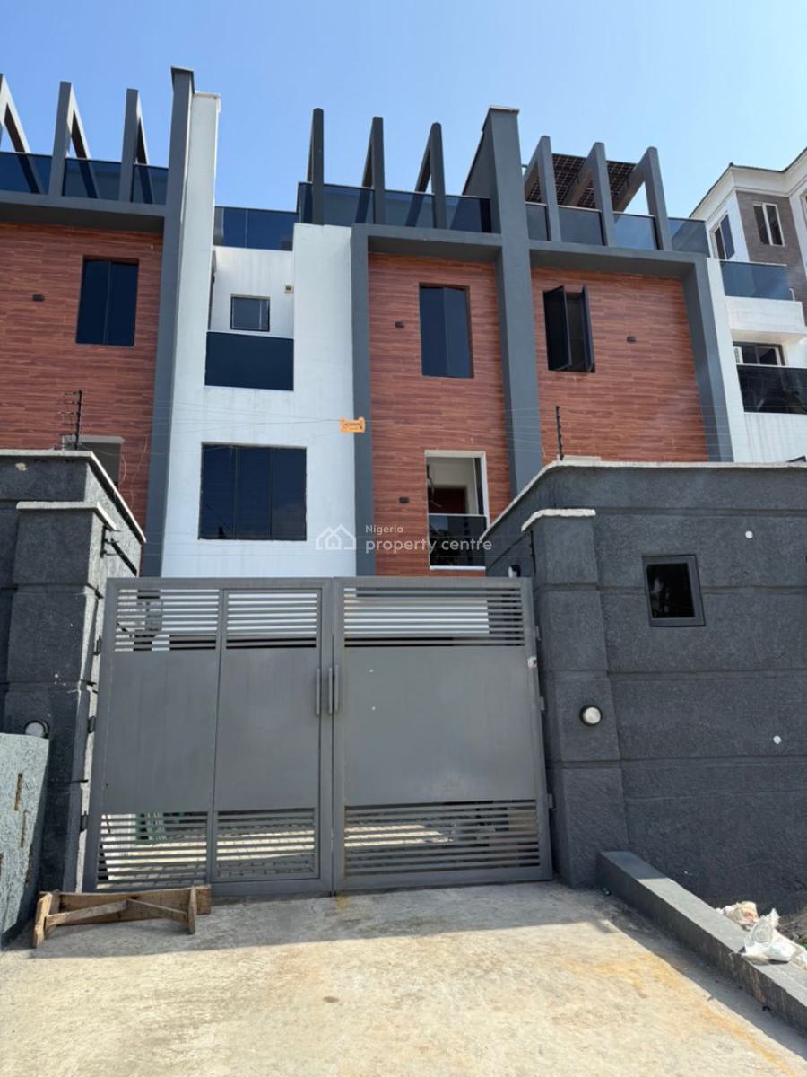 4 Bedroom Terrace Duplex with Bq in Victoria Island with Self Compound, Sinari, Victoria Island (vi), Lagos, Terraced Duplex for Rent
