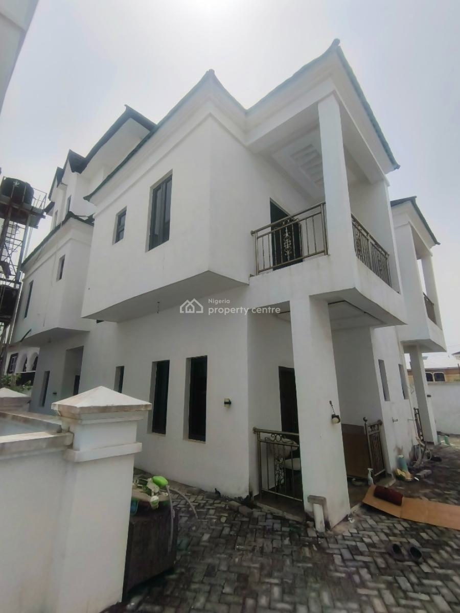 Distressed 2 Units of 3 Bedroom Terrace Duplex, Atlantic View Estate Alpha Beach Lekki, Lekki, Lagos, Terraced Duplex for Sale