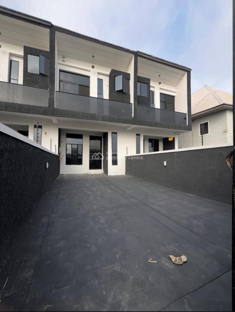 Spacious 4-bedroom Terrace Duplex (self Compound), Ikota, Lekki, Lagos, Terraced Duplex for Rent