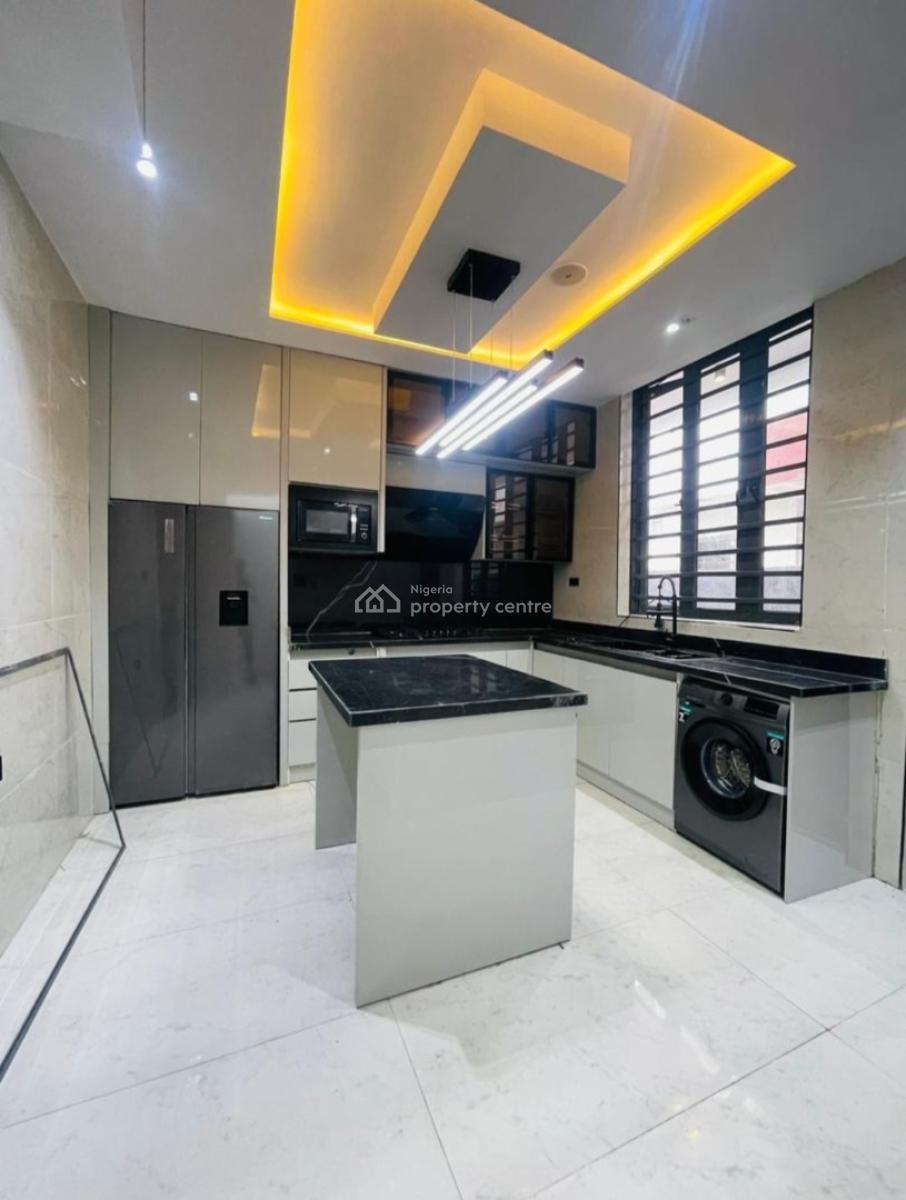 Tastefully Finished 5 Bedroom En-suite Detached House with Fully Fitte, Lekki Phase 1, Lekki, Lagos, House for Rent