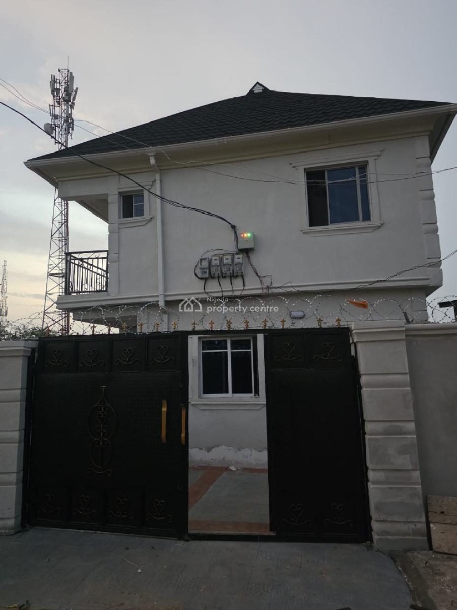 New 2bedroom Ensuite, Pop, Wardrobe Kit. Cabinet, at Akute Via Ojodu, at Ebenezer Street, Alapara, Akute Bus Stop Via Ojodu Berger, Ojodu, Lagos, Flat / Apartment for Rent