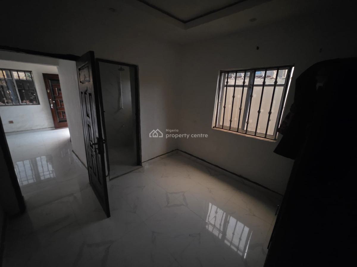 Brand New Mini Flat, Pop, Wardrobe Kitchen Cab at Akute Via Ojodu, at Ebenezer Street, Alapara, Akute Bus Stop Via Ojodu Berger, Ojodu, Lagos, Mini Flat (room and Parlour) for Rent