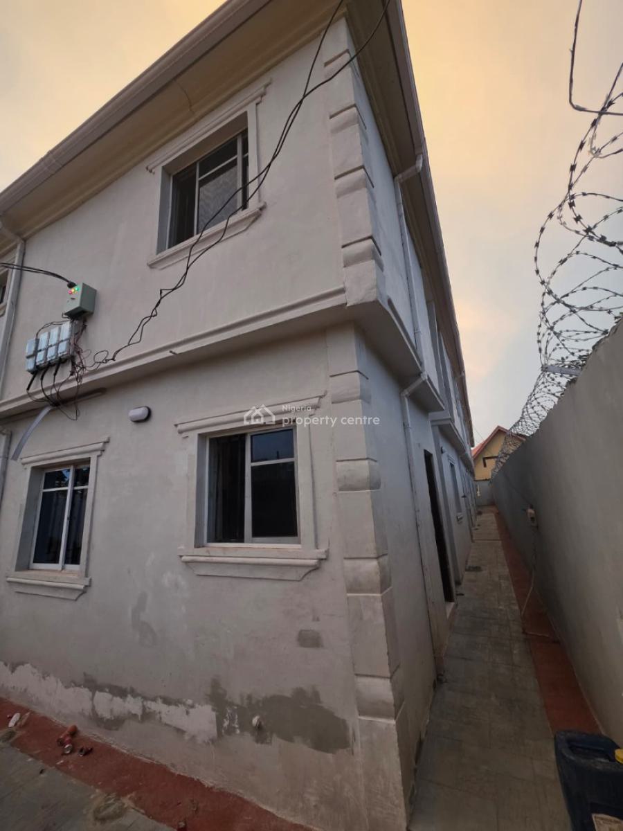 Brand New Mini Flat, Pop, Wardrobe Kitchen Cab at Akute Via Ojodu, at Ebenezer Street, Alapara, Akute Bus Stop Via Ojodu Berger, Ojodu, Lagos, Mini Flat (room and Parlour) for Rent