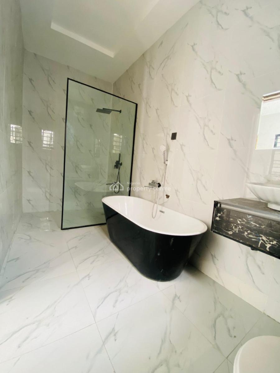 Brand Newly Built 4-bedroom Semi Detached Duplex with Bq and Swimming, Orchid Road, Lekki Phase 2, Lekki, Lagos, Semi-detached Duplex for Sale