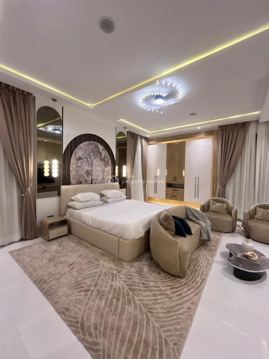 Luxury Furnished 5 Bedroom Detached Duplex with Pool, Cinema, Gym & Bq, Lekki County Estate, Lekki, Lagos, Detached Duplex for Rent