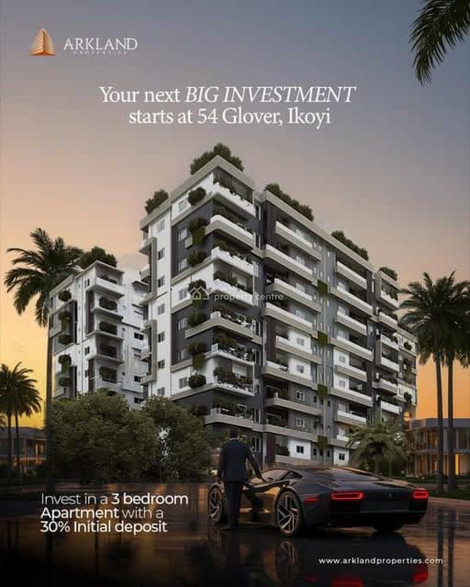 (off Plan) Luxury and Super Executive Finished 3bedroom  Apartment for, Glover Road Ikoyi, Old Ikoyi, Ikoyi, Lagos, Flat / Apartment for Sale