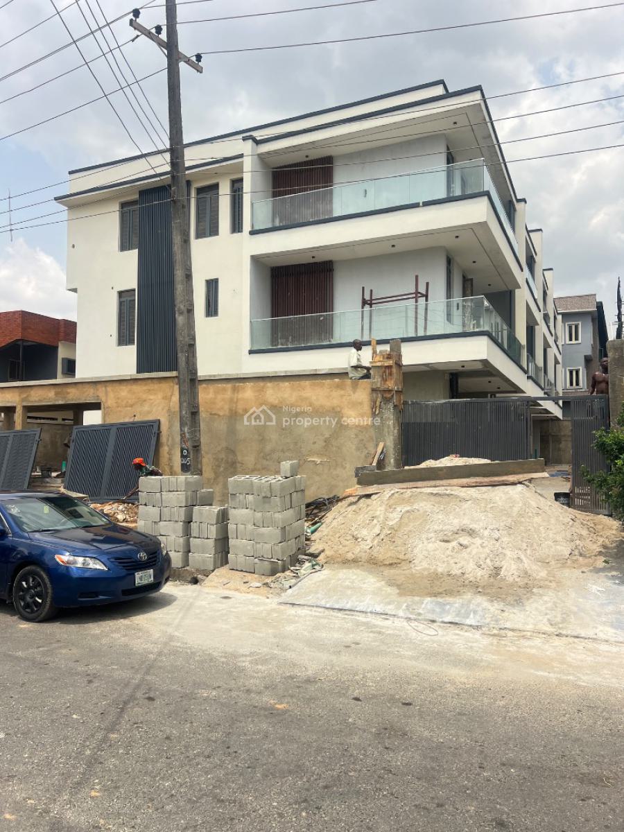 Fully Automated 4 Bedrooms Terraced Duplex House with a Bq, Gra, Ogudu, Lagos, Terraced Duplex for Sale