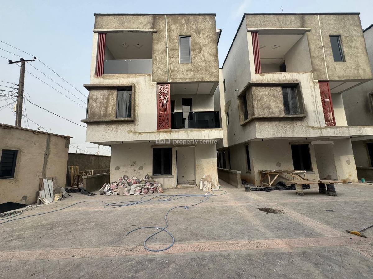 Newly Built 4 Bedroom Detached Duplex, Behind Dideolu Estate, Ogba, Ikeja, Lagos, Detached Duplex for Sale