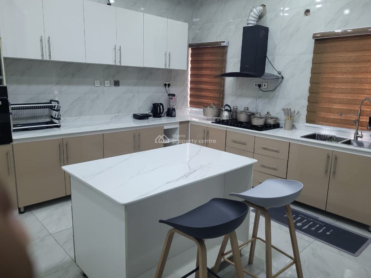 Luxury 4-bedroom Duplex  Self Compound, Allen Avenue, Ikeja, Lagos, Semi-detached Duplex Short Let