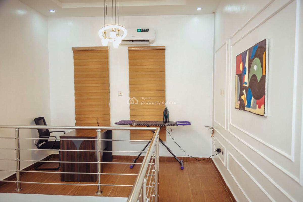 Luxury 4-bedroom Duplex  Self Compound, Allen Avenue, Ikeja, Lagos, Semi-detached Duplex Short Let