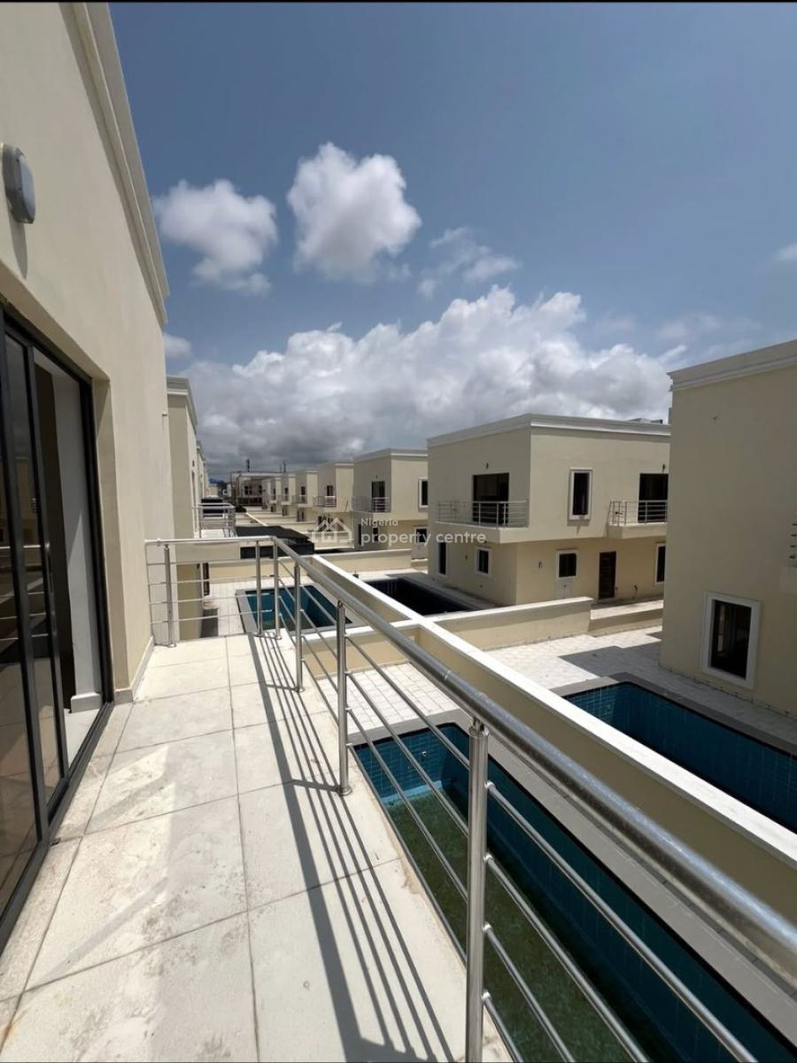 5 Bedroom Fully Detached Duplex with Bq & Swimming Pool, Chevron, Lekki, Lagos, Detached Duplex for Rent
