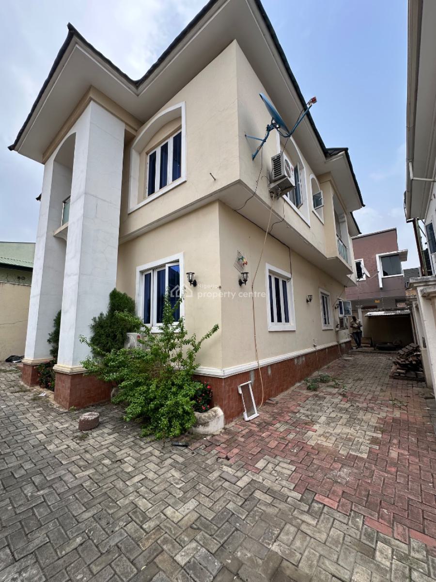 5 Bedroom Duplex with a Bq in a Serene Estate, Harmony Estate, Gra Phase 1, Magodo, Lagos, Detached Duplex for Sale