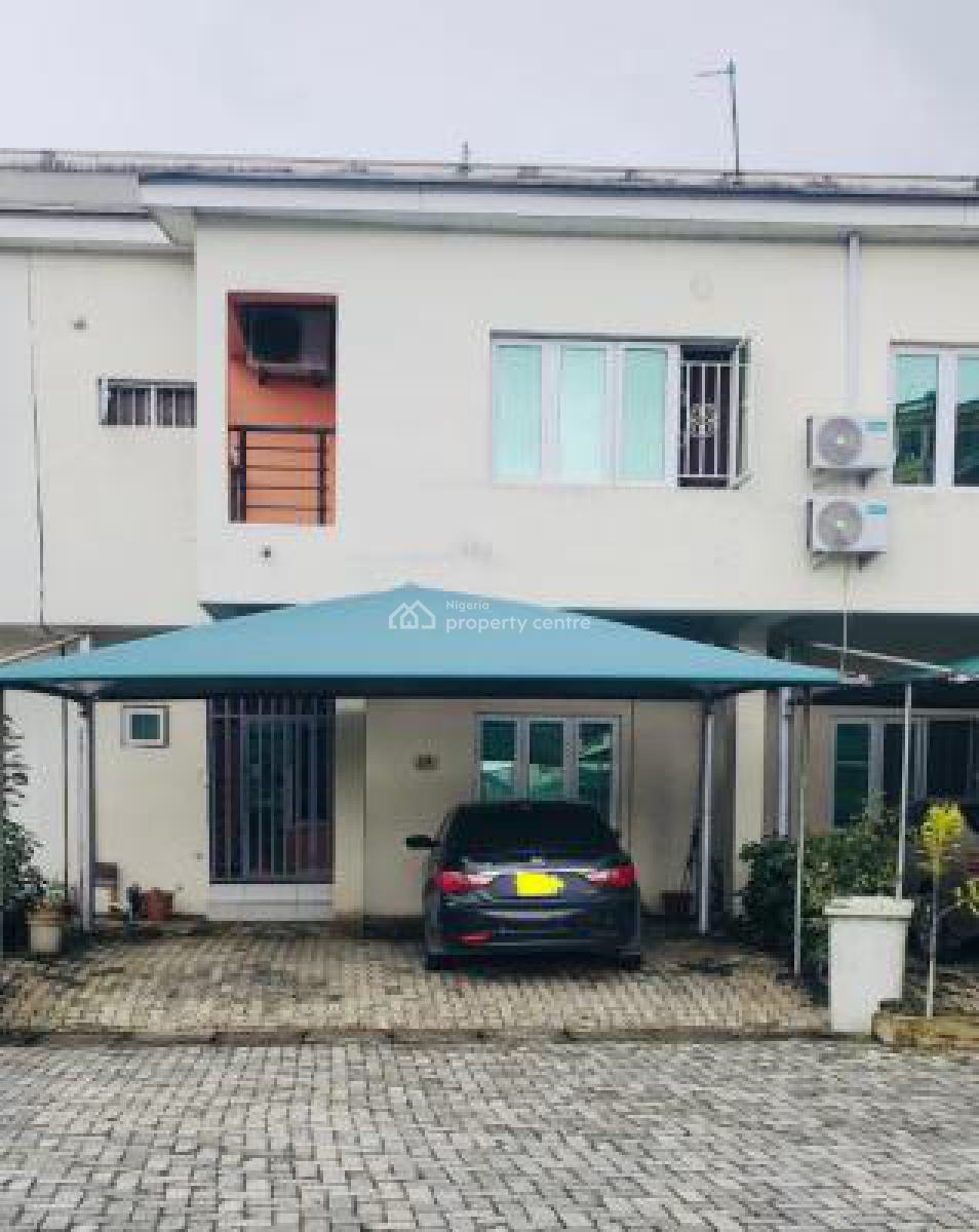Nicely Finished 4 Bedroom Terrace Serviced Duplex House, Paradise 2 Estate Chevron Alternative Route, Lekki, Lagos, Terraced Duplex for Sale