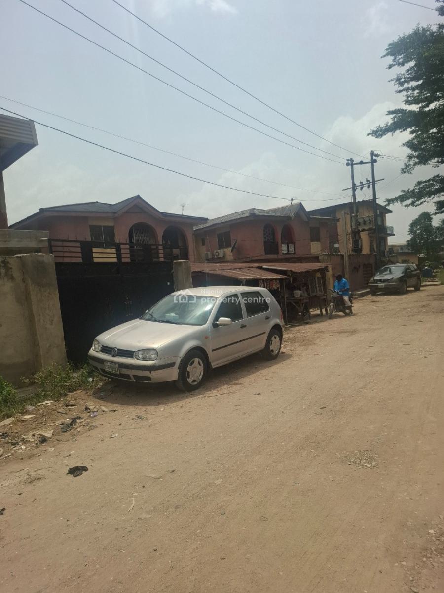 Land Measuring 1256sqm with a Well Maintained 9 Units of 3 Bedroom Flats, Ogba, Ikeja, Lagos, Land for Sale