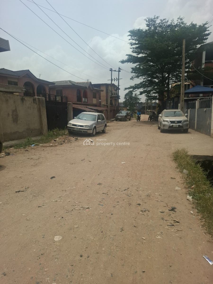 Land Measuring 1256sqm with a Well Maintained 9 Units of 3 Bedroom Flats, Ogba, Ikeja, Lagos, Land for Sale