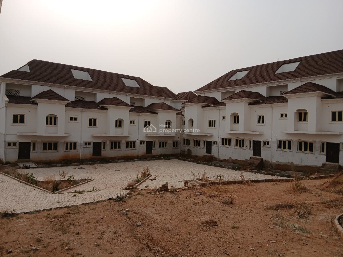 an Advance Finished Seven Units Terraced Duplexes, Mamman Kontogora Crescent, Katampe Extension, Katampe, Abuja, Terraced Duplex for Sale