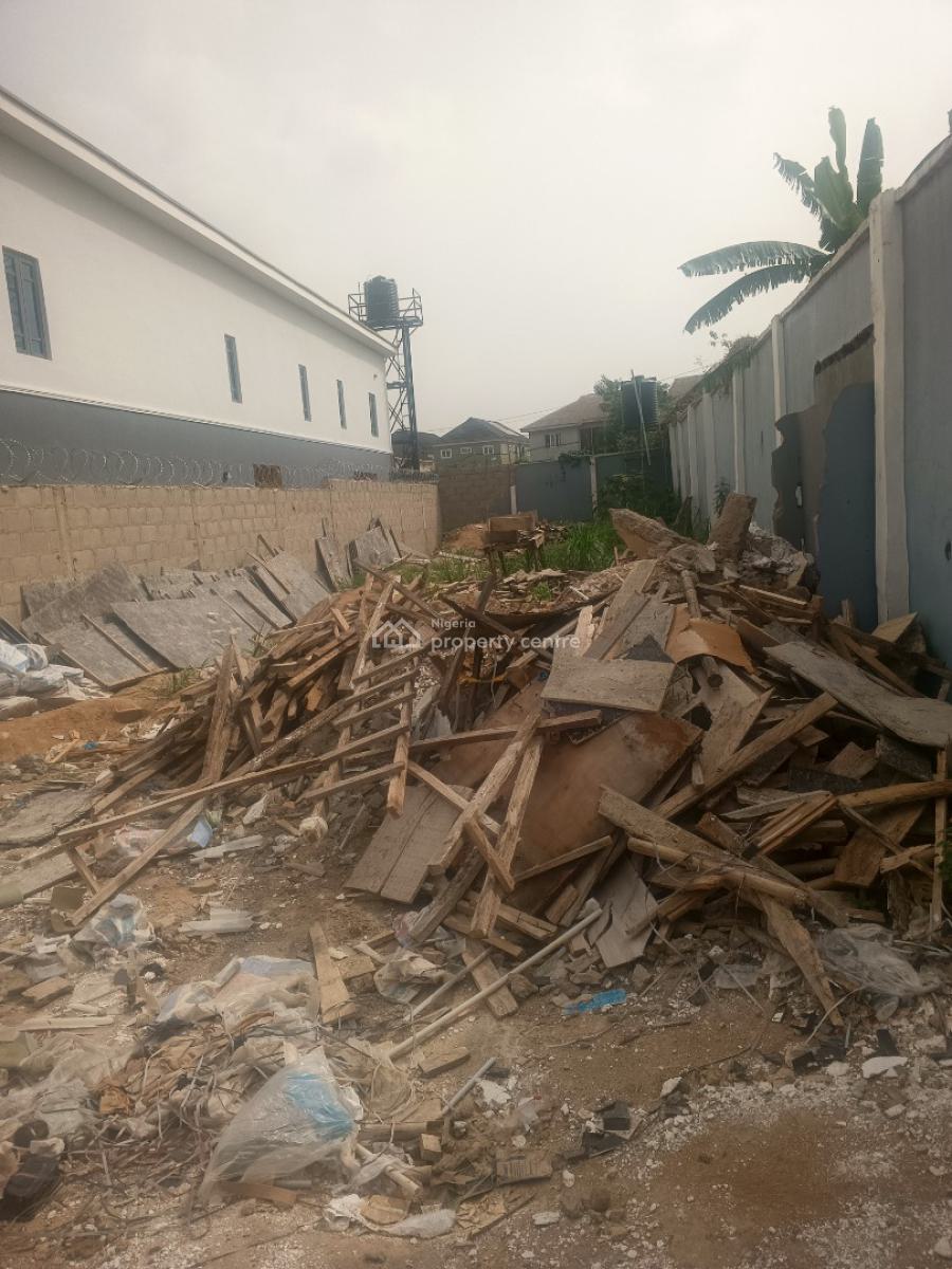 Sweet Half Plot of Land (330sqm) in an Estate, in an Estate Environment Off Ayo Alabi Str, Oke Ira Ogba, Ogba, Ikeja, Lagos, Residential Land for Sale