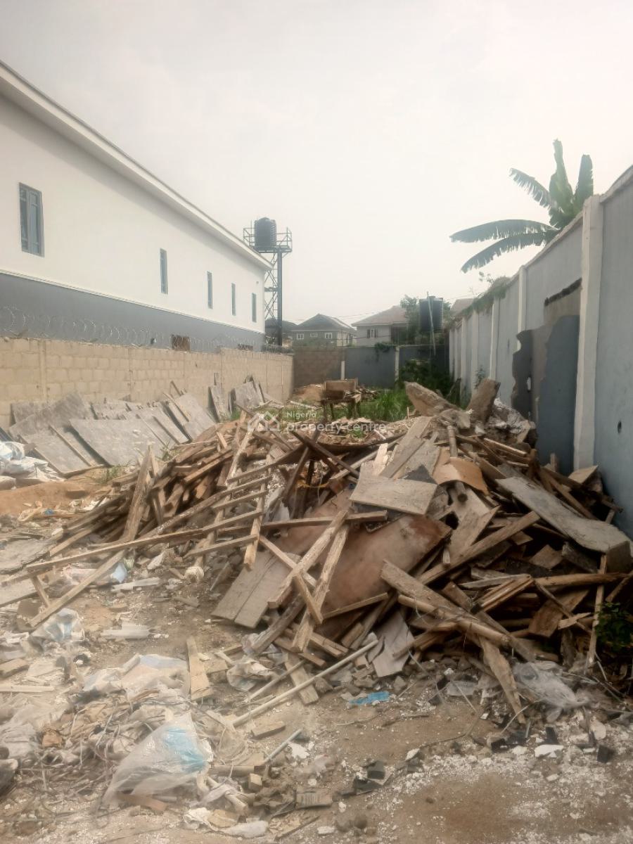 Sweet Half Plot of Land (330sqm) in an Estate, in an Estate Environment Off Ayo Alabi Str, Oke Ira Ogba, Ogba, Ikeja, Lagos, Residential Land for Sale