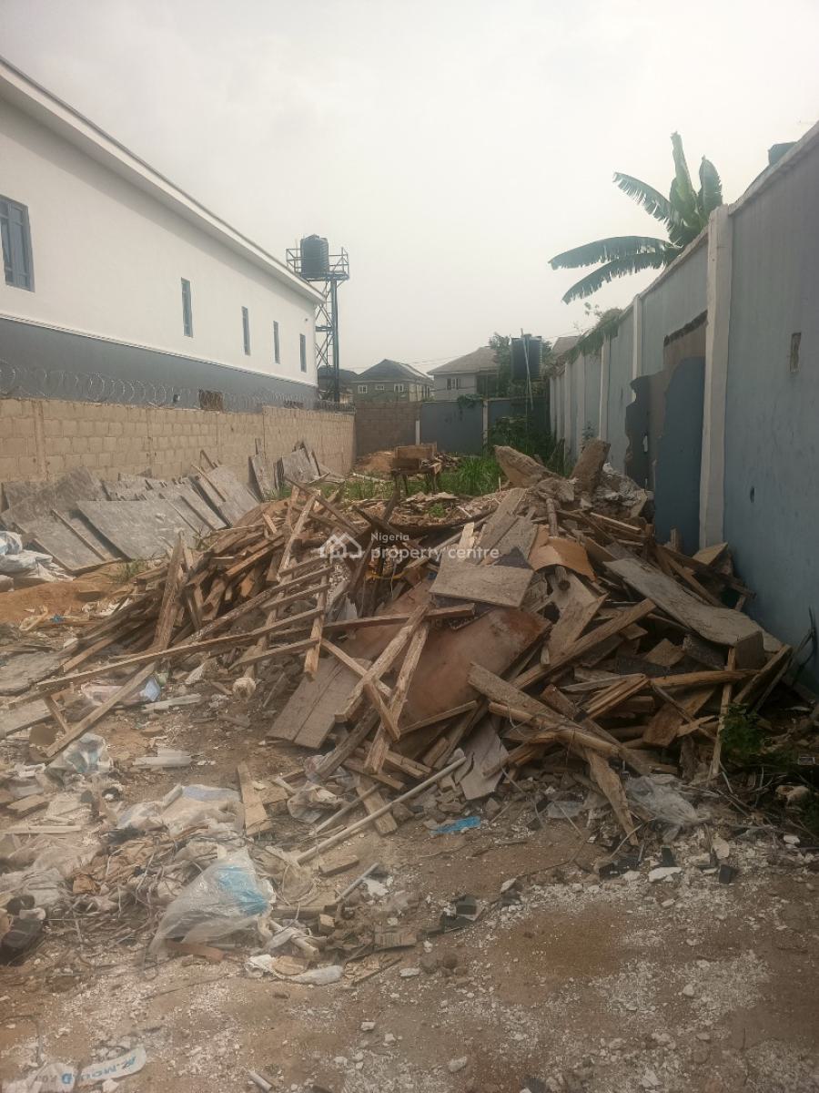 Sweet Half Plot of Land (330sqm) in an Estate, in an Estate Environment Off Ayo Alabi Str, Oke Ira Ogba, Ogba, Ikeja, Lagos, Residential Land for Sale