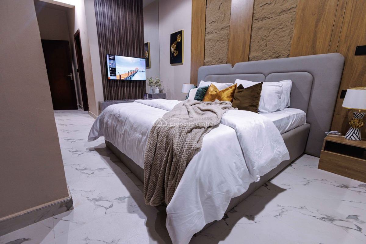 Brand New Fully Furnished 3bedroom Apartment in a Fully Serviced Estat, Ikate Elegushi, Lekki, Lagos, Flat / Apartment for Rent