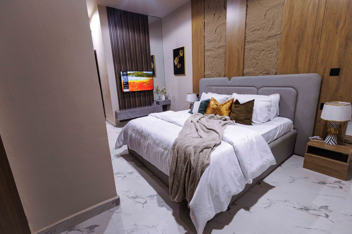 Brand New Fully Furnished 3bedroom Apartment in a Fully Serviced Estat, Ikate Elegushi, Lekki, Lagos, Flat / Apartment for Rent