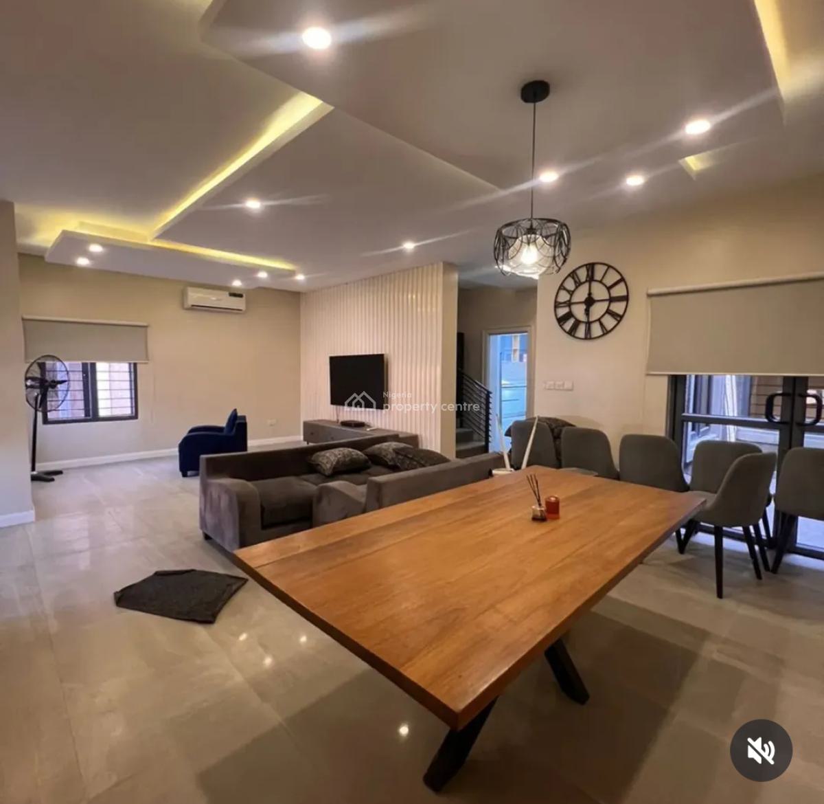 Furnished 4 Bedrooms Terraced Duplex, Life Camp, Abuja, Terraced Duplex for Rent