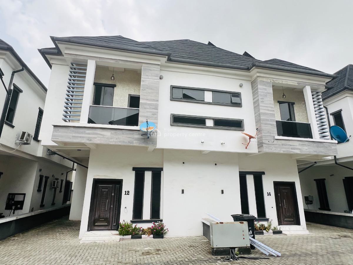 4bedroom Semi Detached Duplex with Bq, Orchid Road, Lekki, Lagos, Semi-detached Duplex for Sale