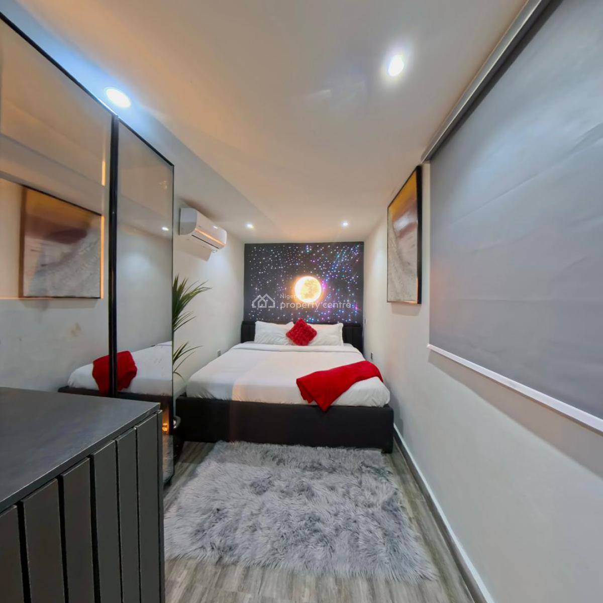 Delightful Exquisite Fully Furnished and Serviced One Bedroom (mini-flat), Lekki Right, Lekki, Lagos, Mini Flat (room and Parlour) for Rent