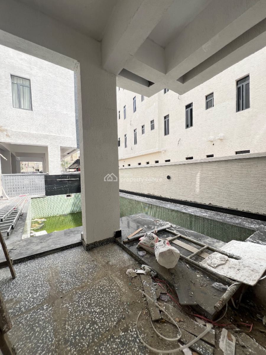 Solid 2 Bedroom Apartment with an Elevator and Swimming Pool, Ikate, Ikate, Lekki, Lagos, Block of Flats for Sale