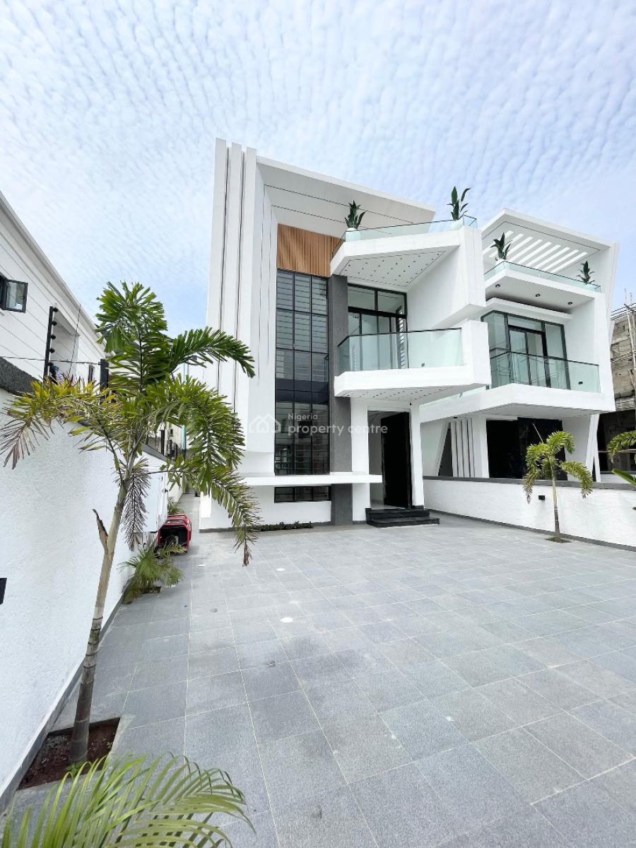 Luxury 5 Bedroom Fully Detached Duplex -- Chevron Toll Gate, Lekki, Chevron Toll Gate, Lekki, Lagos, Detached Duplex for Sale