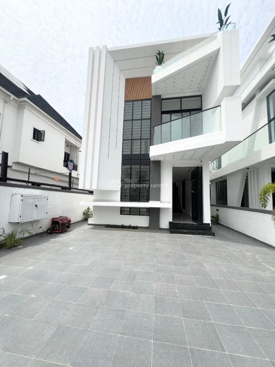 Luxury 5 Bedroom Fully Detached Duplex -- Chevron Toll Gate, Lekki, Chevron Toll Gate, Lekki, Lagos, Detached Duplex for Sale