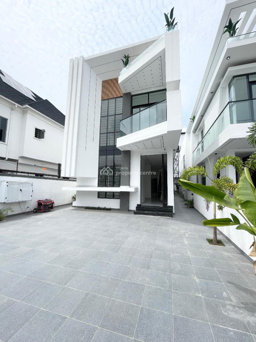 Luxury 5 Bedroom Fully Detached Duplex -- Chevron Toll Gate, Lekki, Chevron Toll Gate, Lekki, Lagos, Detached Duplex for Sale