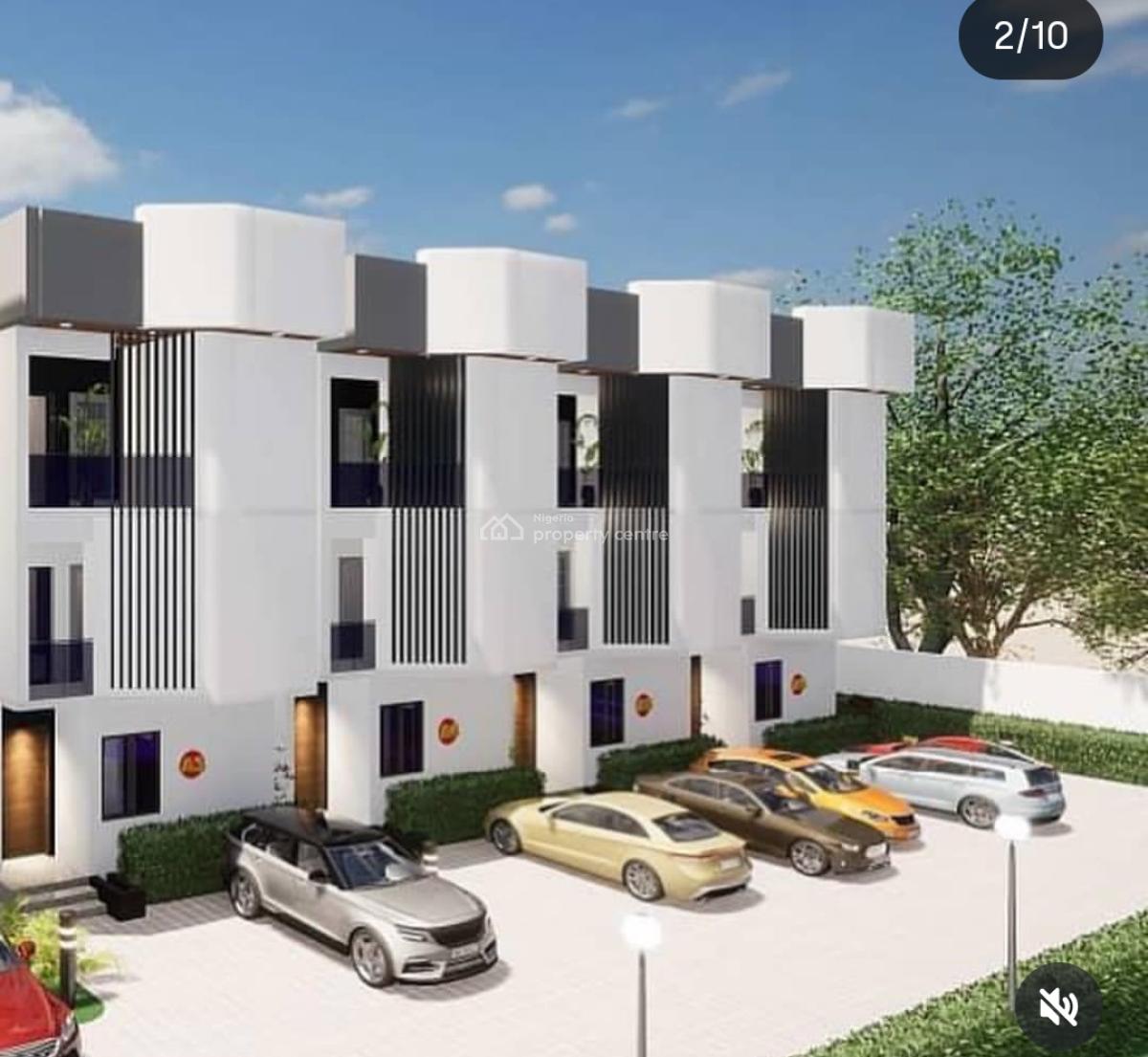 5 Bedroom Terraced Duplex + Bq, Jabi, Abuja, Terraced Duplex for Sale